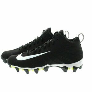 Nike FB Menace Shark Black football Cleats NWOT Men's 12 only worn once soccer‌